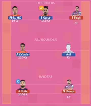 DEL vs MUM SL Team