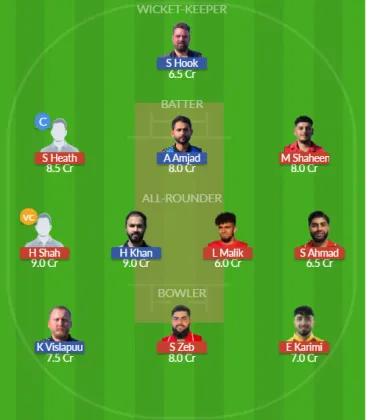 DEN vs EST SL Team