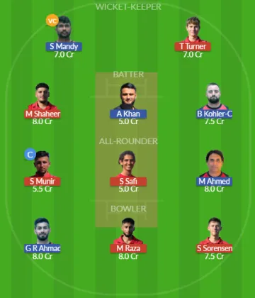 DEN vs GER SL Team