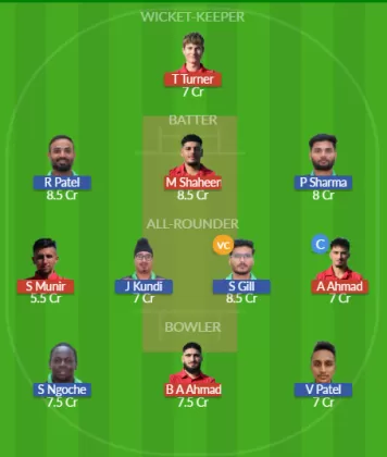 DEN vs KEN SL Team