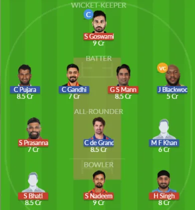 Dream11 SL Team