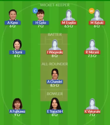 FIJ-W vs JPN-W SL Team