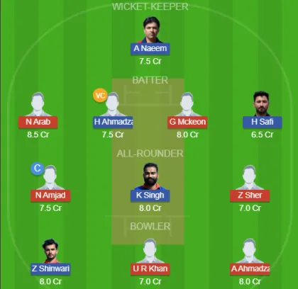 FRA vs AUT SL Team