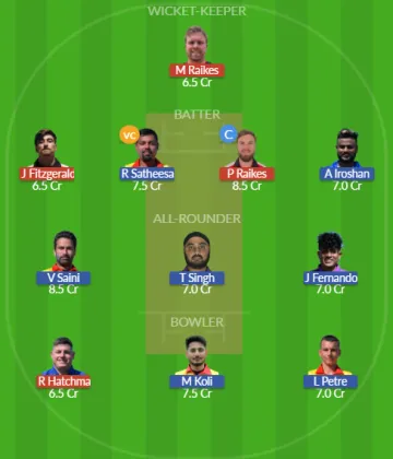 GIB vs ROM SL Team