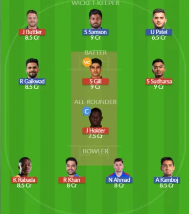 GT vs CSK SL Team