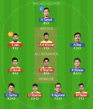 GTC vs NBC Dream11 SL Team