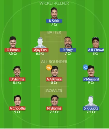 GTC vs NYC Dream11 SL Team