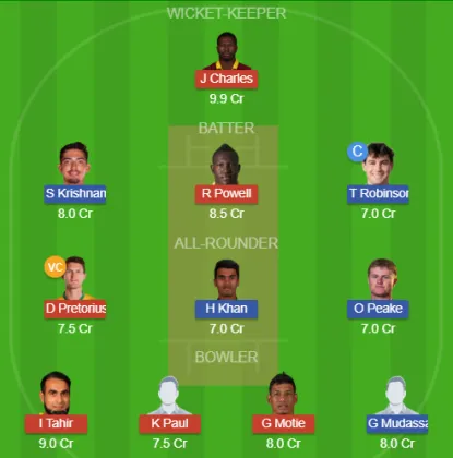 GUY vs SF SL Team