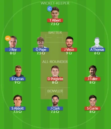 HAM vs SUR SL Team