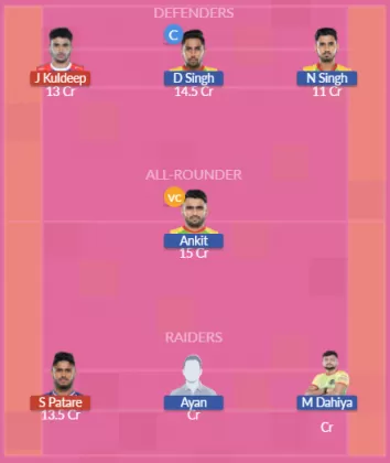 HAR vs PAT SL Team