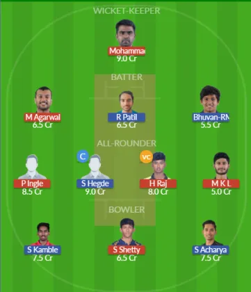 HT vs BB SL Team