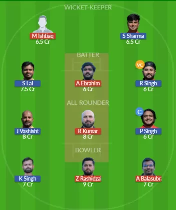 HTB vs BER Dream11 SL Team