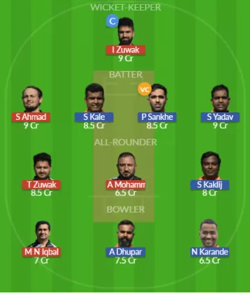 Dream11 SL Team