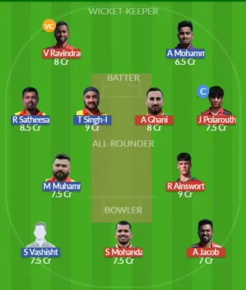 HUN vs ROM Dream11 SL Team