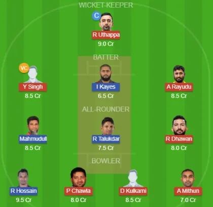 IAC vs BAC SL Team
