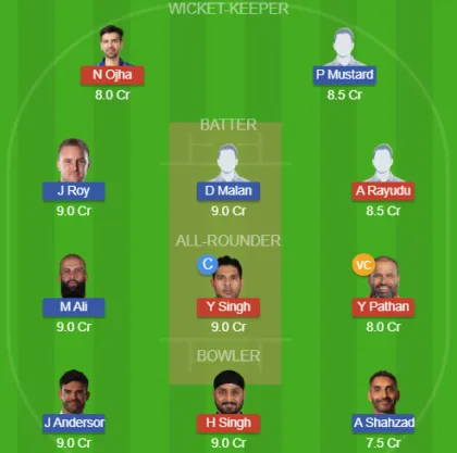 IAC vs EDC SL Team