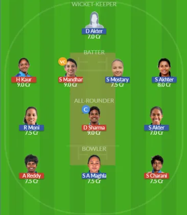 IN-W vs BD-W SL Team