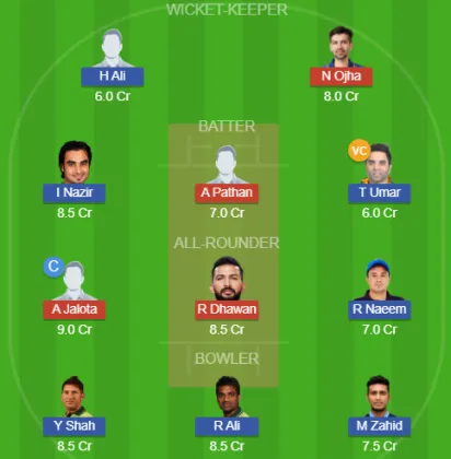 IR vs PAP SL Team