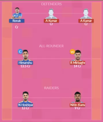 JAI vs TAM SL Team