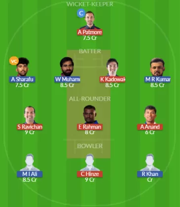 Dream11 SL Team