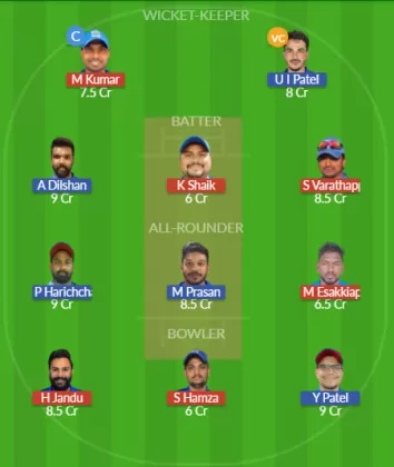 KRM vs CECC Dream11 SL Team