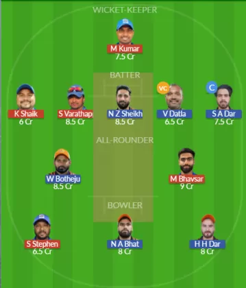 KRM vs FEK Dream11 SL Team