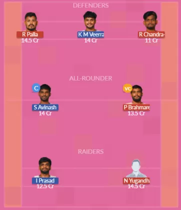 KUR vs KAK Dream11 SL Team