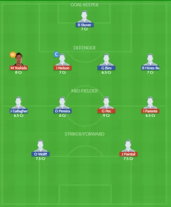 LAG vs AUN Dream11 SL Team