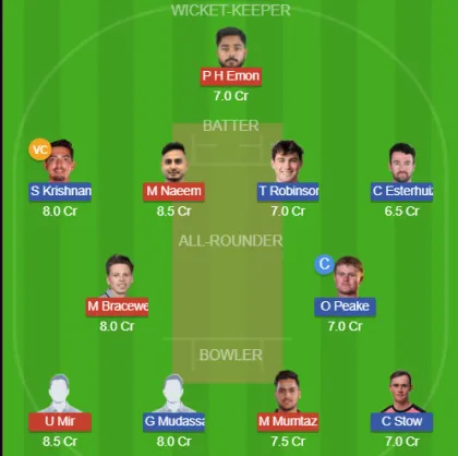 LAH vs SF SL Team