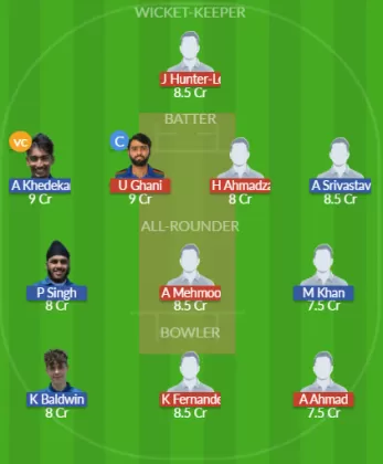 LCC vs CFS Dream11 SL Team