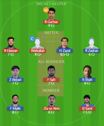 MAK vs SG Dream11 SL Team