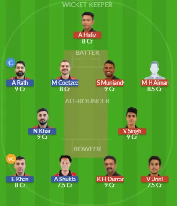 Dream11 SL Team