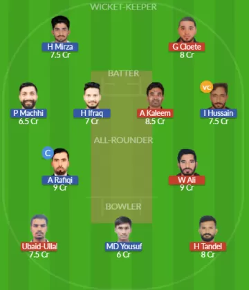 MAT vs RC Dream11 SL Team