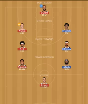 MIL vs DAL Dream11 SL Team