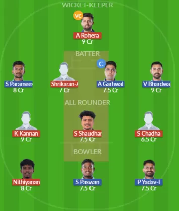 MMS vs YAR Dream11 SL Team