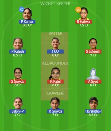 MW-W vs MD-W Dream11 SL Team