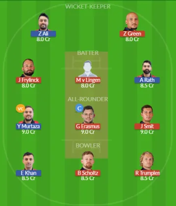 NAM vs HK SL Team