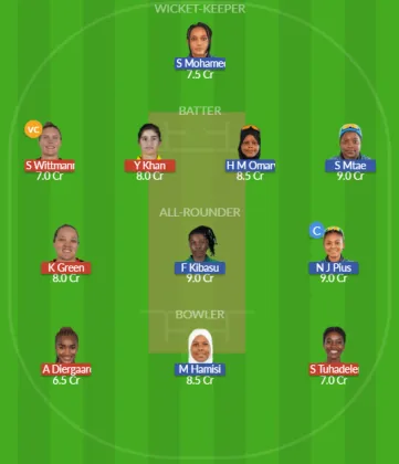 NAM-W vs TAN-W SL Team