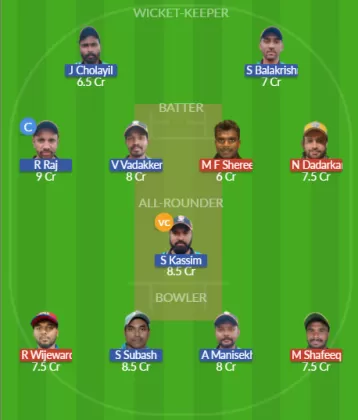 Dream11 SL Team