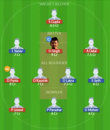 NDT vs PD Dream11 SL Team