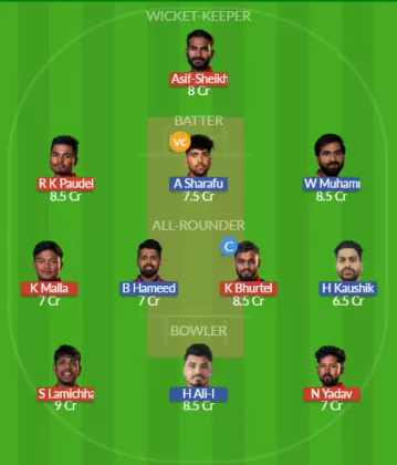 Dream11 SL Team