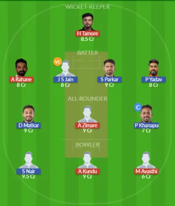 NMP vs BB SL Team
