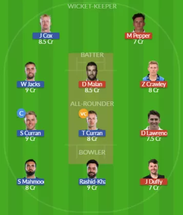 NOS vs OVI Dream11 SL Team