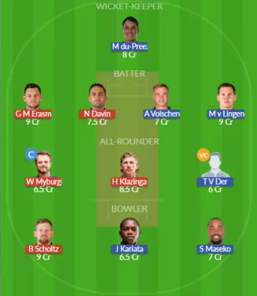 NPB vs EAE Dream11 SL Team