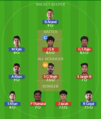 OAW vs VMK Dream11 SL Team