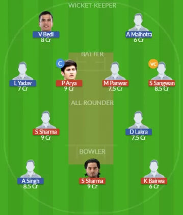 ODW vs PD Dream11 SL Team