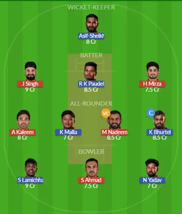 OMN vs NEP SL Team