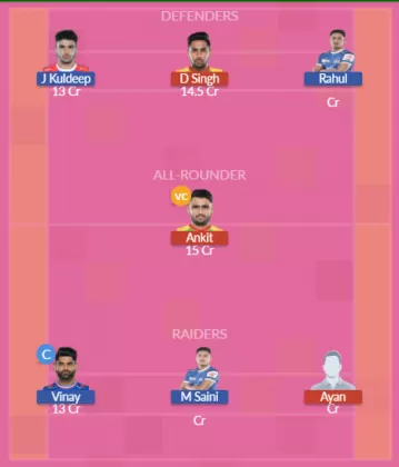 Dream11 SL Team