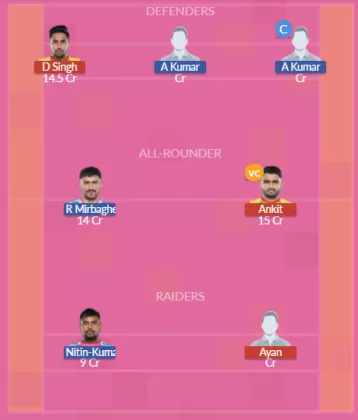 PAT vs JAI SL Team