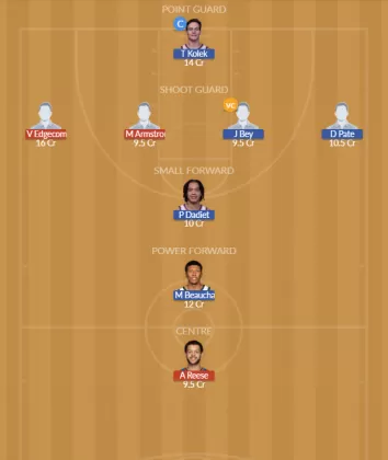 PHI vs NYK SL Team